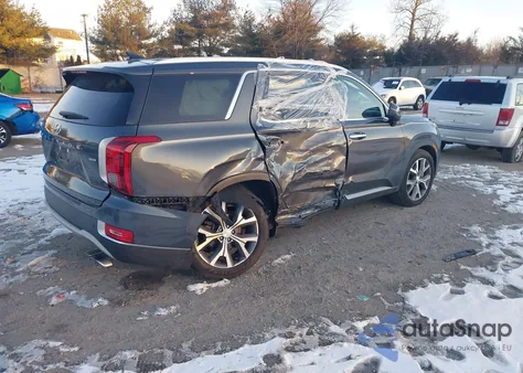 2022 Hyundai Palisade Sel из США, поврежденный, VIN KM8R4DHE5NU409609